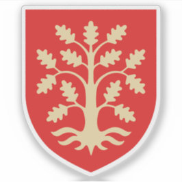 Pegatina Escudo del condado de Agder, Noruega