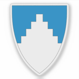 Pegatina Escudo del condado de Akershus, Noruega
