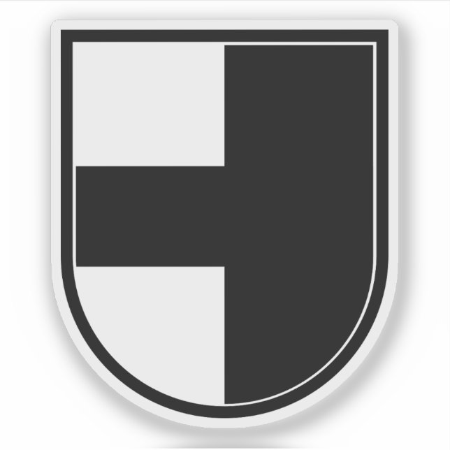 Pegatina Escudo del distrito de Aarwangen (Suiza) (Anverso)