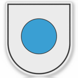 Pegatina Escudo del distrito de Lenzburg (Suiza)