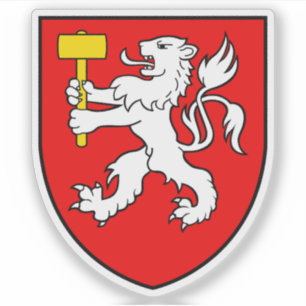 Pegatina Escudo del distrito de Martigny, Suiza
