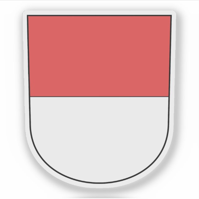 Pegatina Escudo del distrito de Solothurn, Suiza (Anverso)
