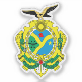 Pegatina Escudo del estado de Amazonas, Brasil