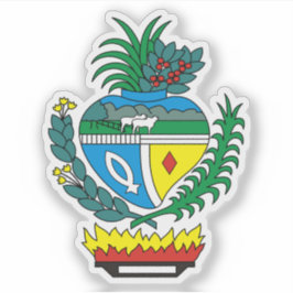 Pegatina Escudo del estado de Goiás, Brasil