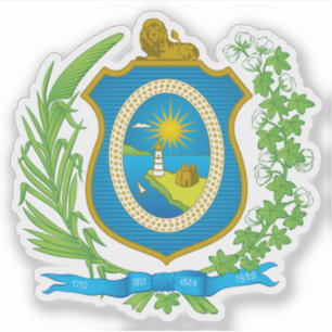 Pegatina Escudo del estado de Pernambuco, Brasil