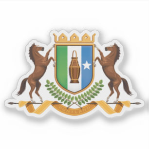 Pegatina Escudo del estado de Puntlandia, Somalia
