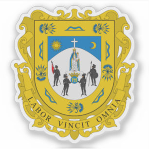 Pegatina Escudo del estado de Zacatecas, México