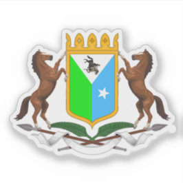 Pegatina Escudo del Estado del Noreste, Somalia