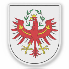 Pegatina Escudo del Estado del Tirol, Austria