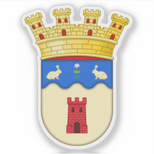 Pegatina Escudo del General Pinto partido, Argentina