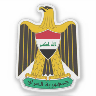 Pegatina Escudo del Iraq