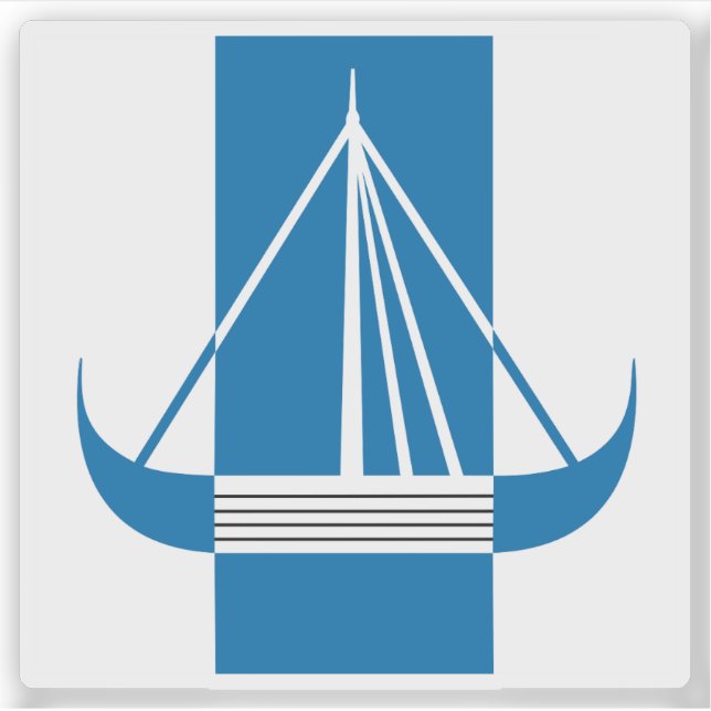 Pegatina Escudo del municipio de Frederikssund (Anverso)