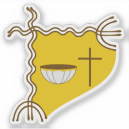 Pegatina Escudo del Padre Las Casas, Chile