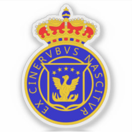 Pegatina Escudo del Reino de Haití (1814-1820)