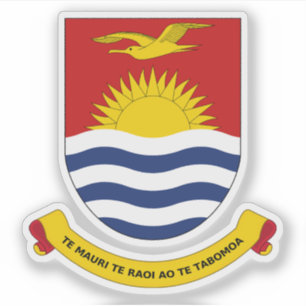 Pegatina Escudos de Kiribati