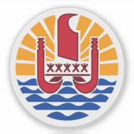 Pegatina Escudos de polinesia francesa