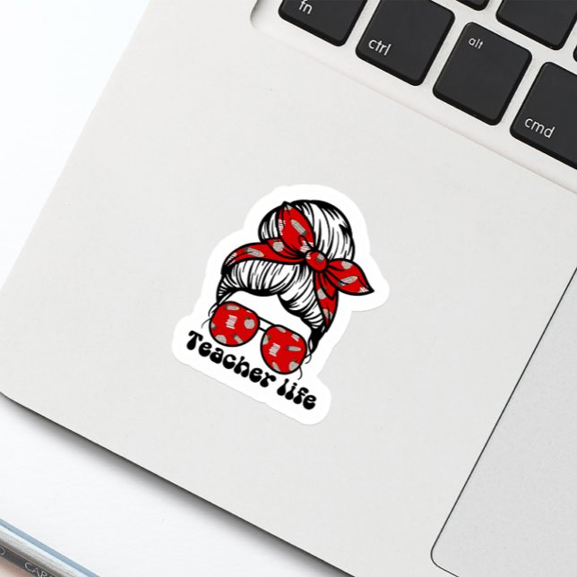 Pegatina Escuela de profesores divertida y desordenada de u (Subido por el creador)