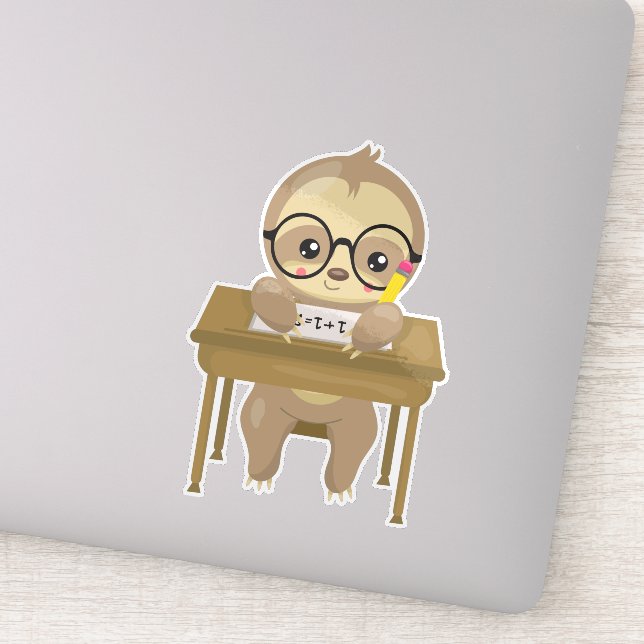 Pegatina Eslogan escolar, eslogan lindo, lotería para bebés (Detalle)