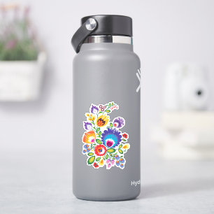 Pegatina Esmalte asimétrico Folk Wycinanki
