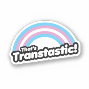 Pegatina Eso es Transtástico