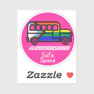 Pegatina Espacio seguro