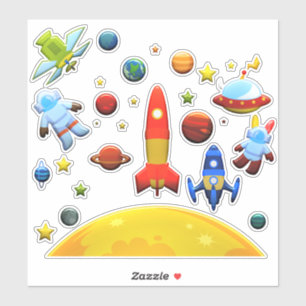 Pegatina Espacio ultraterrestre