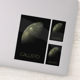 Pegatina Espacio ultraterrestre, Cosmos, Sistema Solar, Moo
