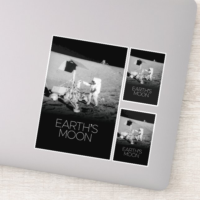 Pegatina Espacio ultraterrestre, galaxia, sistema solar, lu (Detalle)