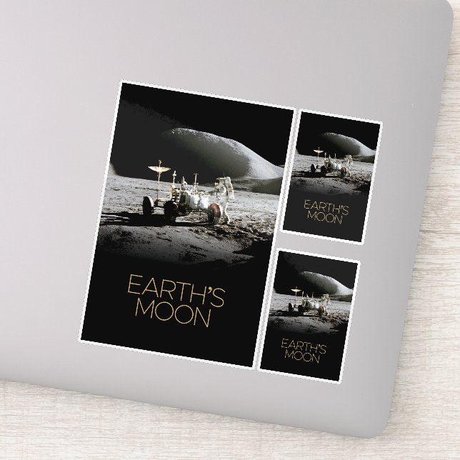 Pegatina Espacio ultraterrestre, galaxia, sistema solar, lu (Detalle)