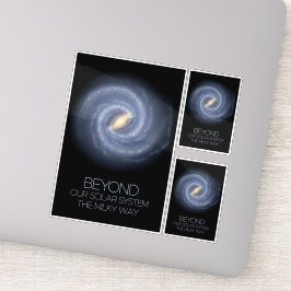 Pegatina Espacio Ultraterrestre, Galaxia, Vía Láctea, Cosmo