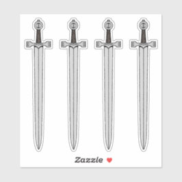 Pegatina Espada irlandesa