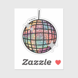 Pegatina Esparkly Disco Ball