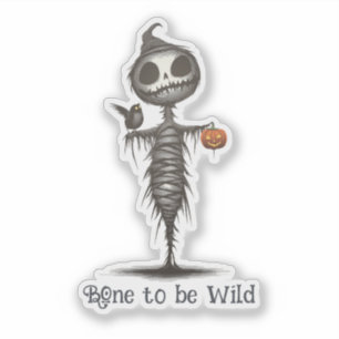Pegatina Espeluznante Mummy Scarecrow