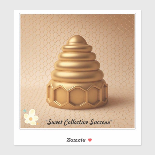 Pegatina "Espíritu colaborativo" (Hoja)