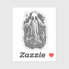 Pegatina Espíritu de Halloween 8, terrible, espeluznante, m