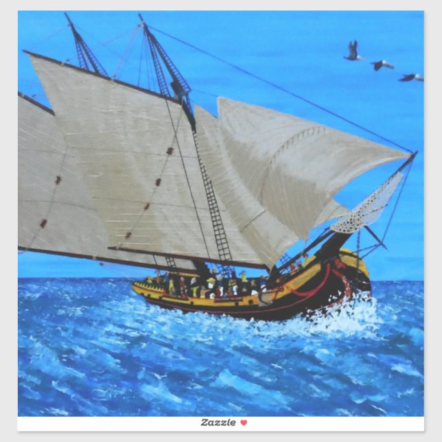 Pegatina Espíritu de punto de Dana (Hoja)