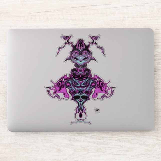 Pegatina Espíritu (o pollo muy raro) v2 (Ordenador)