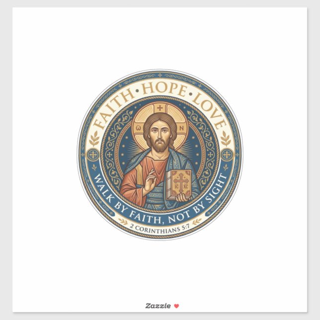 Pegatina Espiritualidad contemplativa monástica de Jesús Gr (Hoja)
