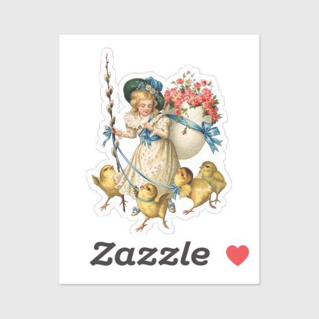 Pegatina Esplendor de Pascua: Victoriano (Hoja)