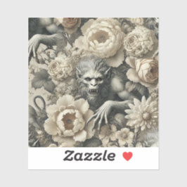 Pegatina Esplendor Lycantrópico - Pil floral de Werewolf gó