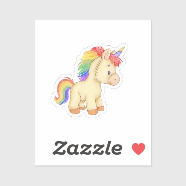 Pegatina Espolvorear el mundo con la magia (Hoja)