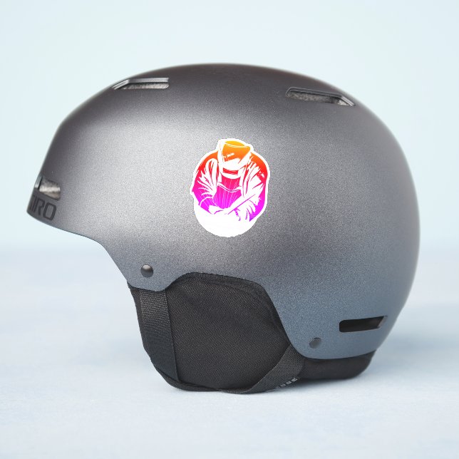 Pegatina Esposo soldador  (Lado del casco)