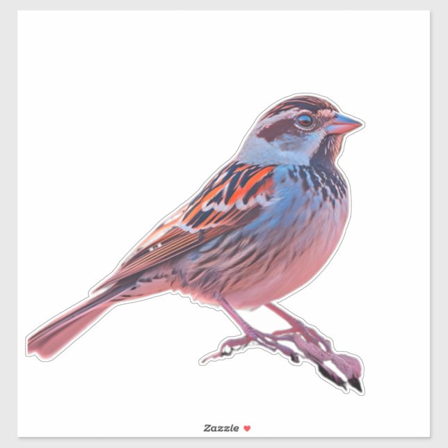 Pegatina Espuma colorida y burbuja arcoiris (Hoja)