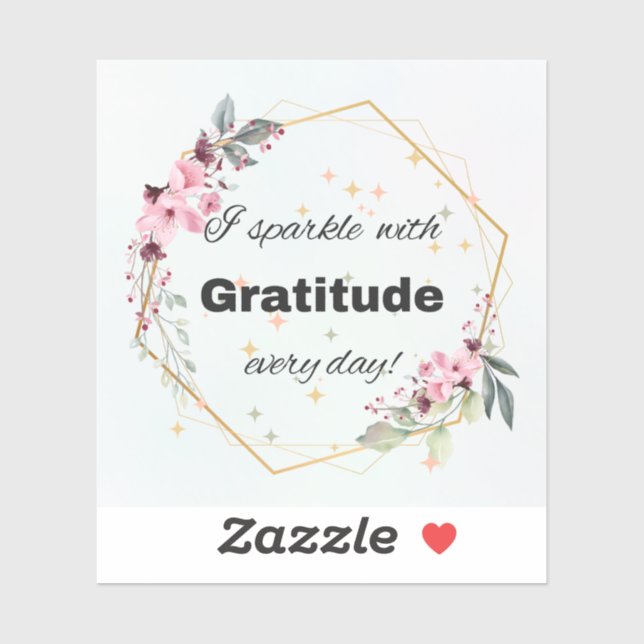 Pegatina Espuma Con Gracia (Hoja)