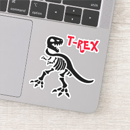 Pegatina Esqueleto T-REX