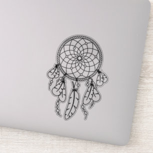 Pegatina Esquema de Dreamcatcher del Boho Tribal