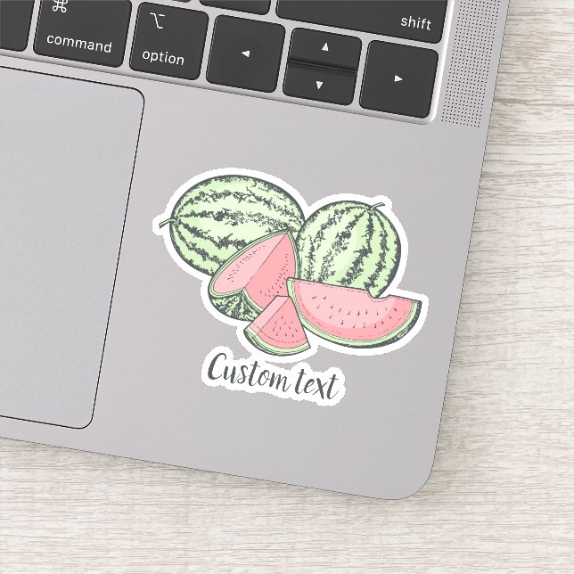 Pegatina Esquemas de la sandía (Detalle)