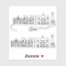 Pegatina Esquina de Berlín