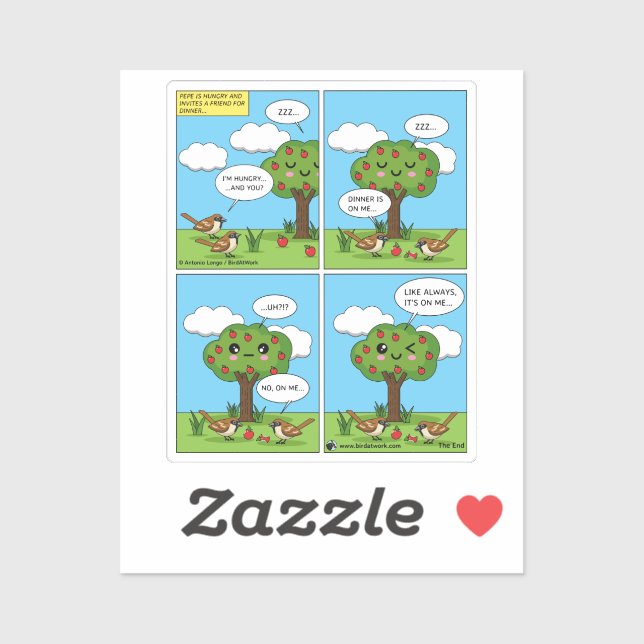 Pegatina Está en mi... Cómic (Hoja)