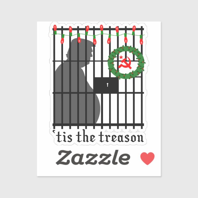 Pegatina Esta es la traición de Donald Trump (Hoja)